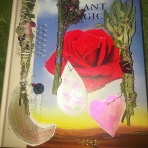 Imbolc floral botanical wand- handmade dried floral cottagecore handmade